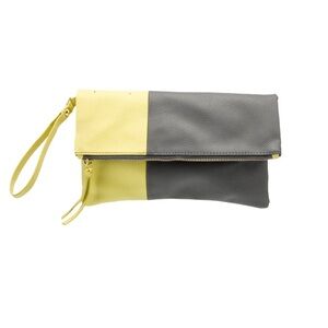 Neiman Marcus Leather Clutch